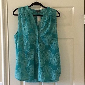 New Market & Spruce Sleeveless Blouse